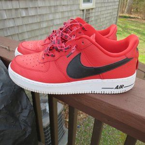 NIKE AIR FORCE 1 RED - SIZE 12